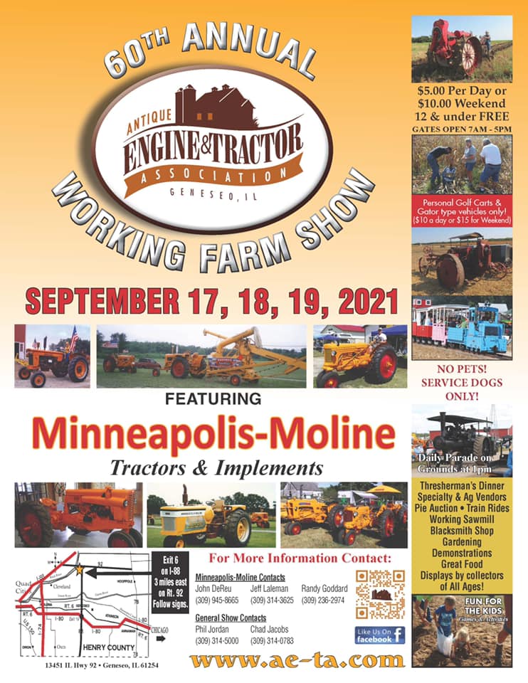 AETA 2021 Show Flyer